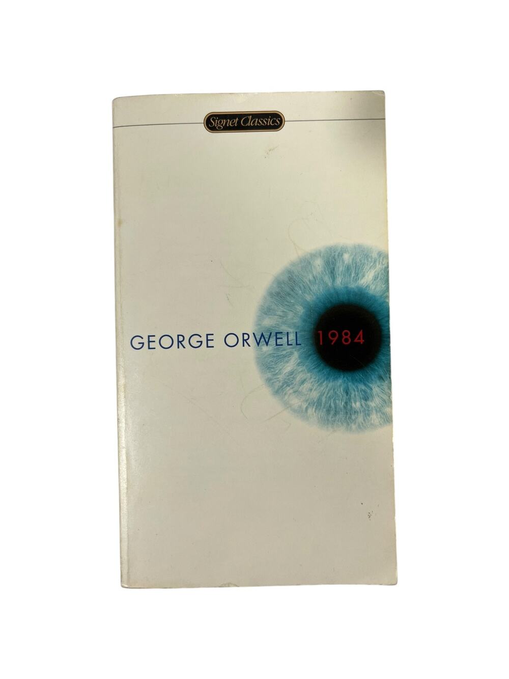 1984 George Orwell Signet Classics Paperback Eye Cover ISBN 9780451524935